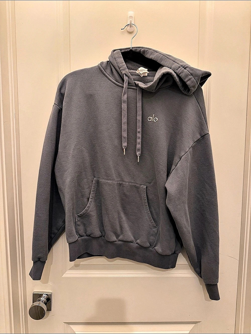 alo Hoodie in Gray Size Small